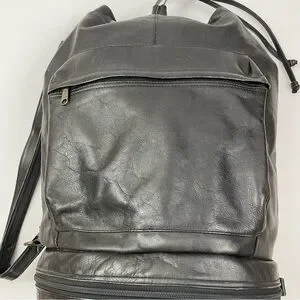 Boulder Ridge | Bags | Vintage Boulder Ridge Black Leather Travelers ...